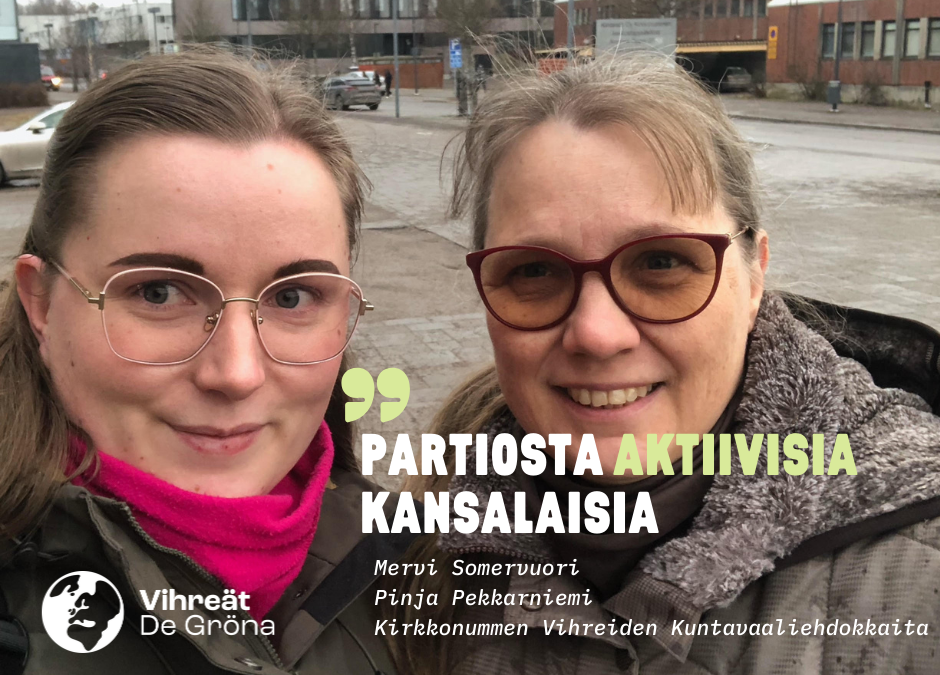 Partiosta aktiivisia kansalaisia