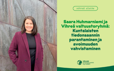 Valtuustoaloite: Kuntalaisten tiedonsaannin parantaminen ja avoimuuden vahvistaminen